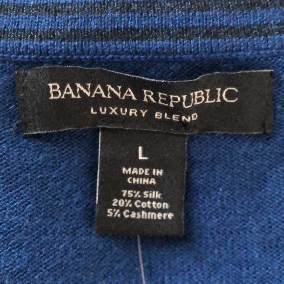 Banana Republic luxury blend mean shirt Large - Picture 3 of 5